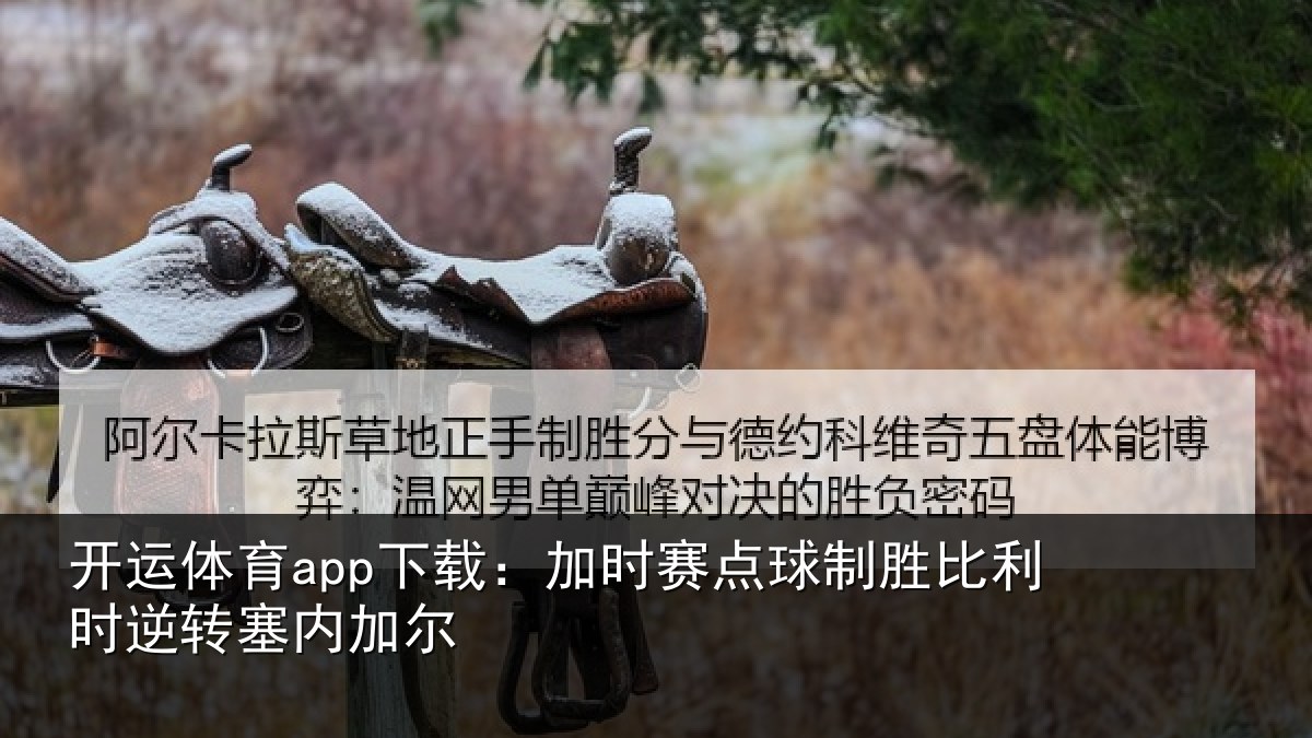 开运体育app下载：加时赛点球制胜比利时逆转塞内加尔